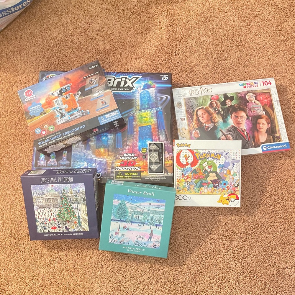 Mix It Red and Blue Building Blocks Set